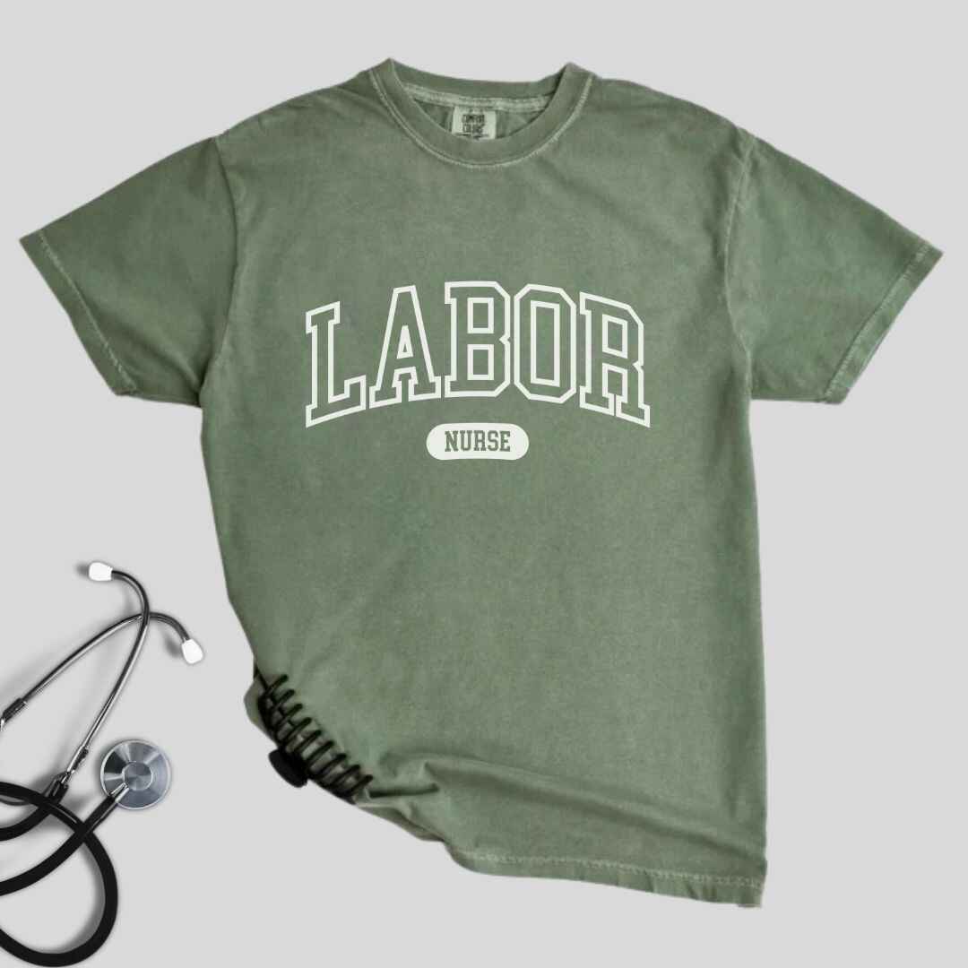 Labor And Delivery L&D Nurse College T-shirt