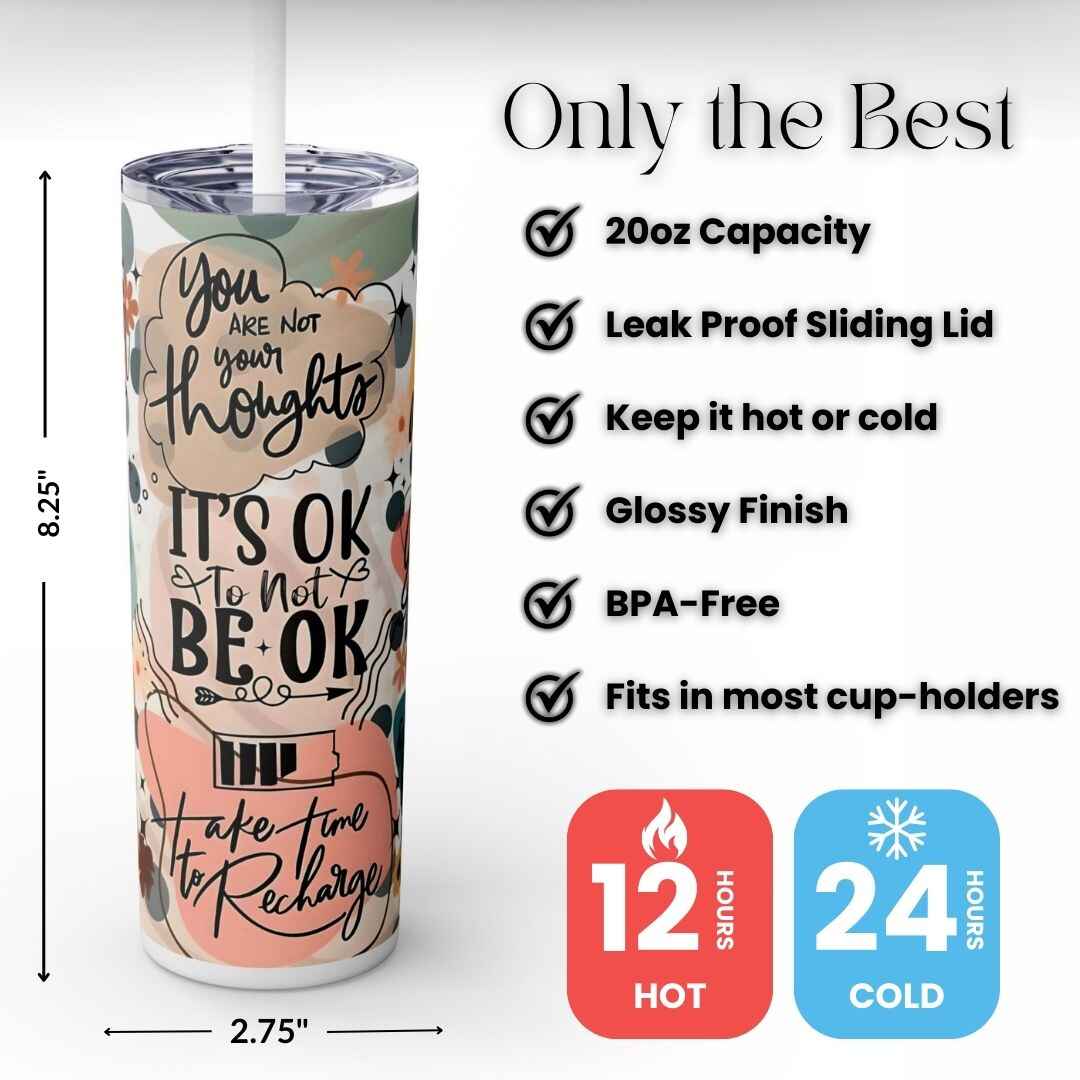 It's Okay 20oz Tumbler