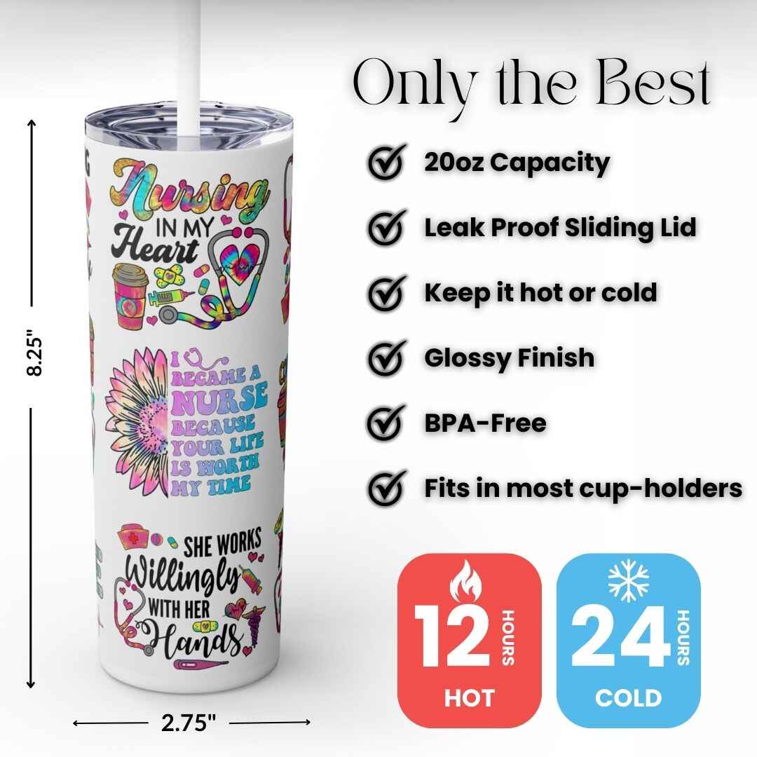 Busy Doing Nurse Stuff 20oz Tumbler