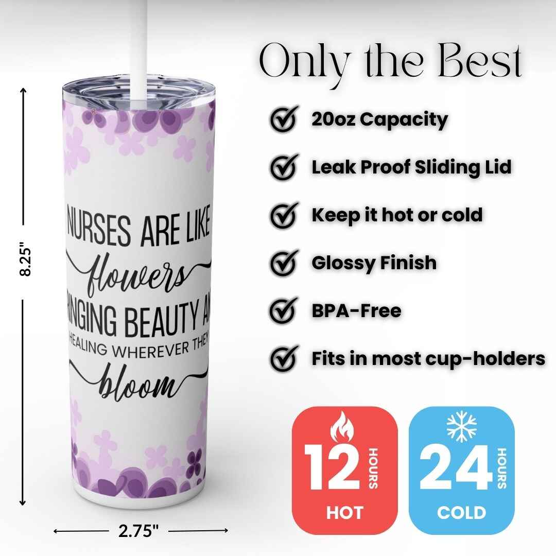 Wherever They Bloom 20oz Tumbler