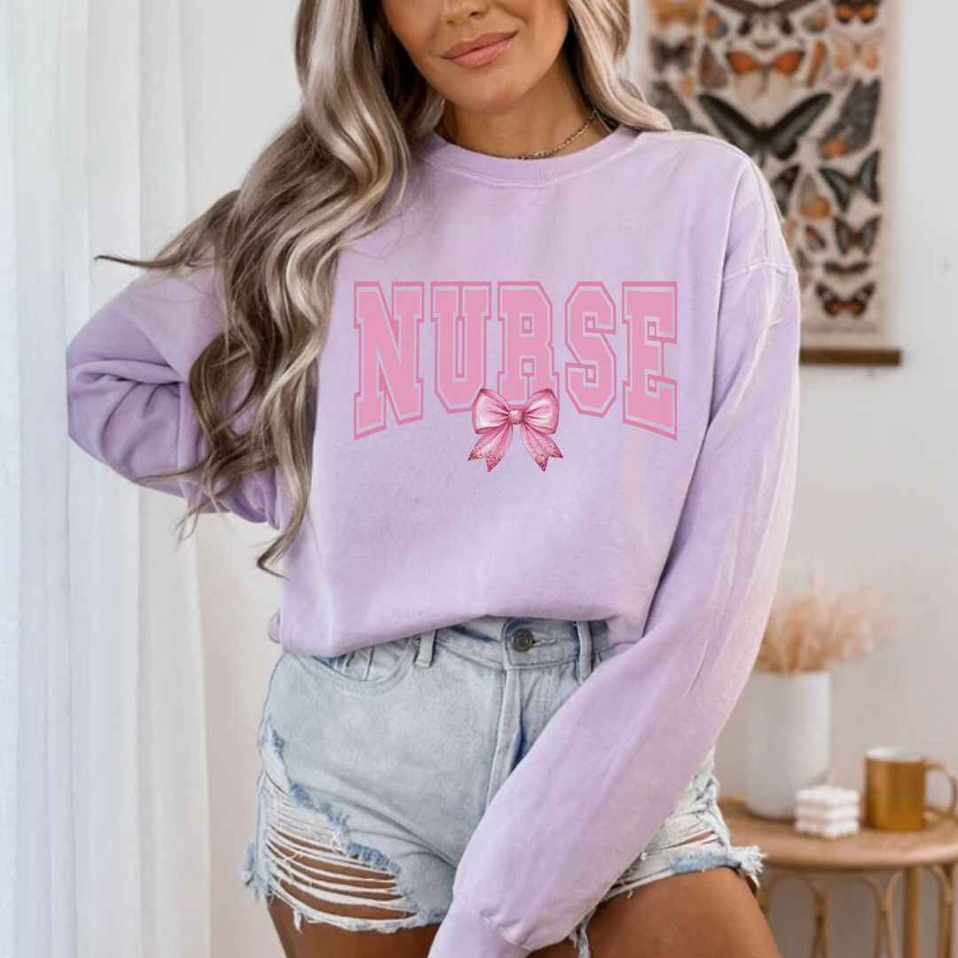 General Nurse College Coquette Sweatshirt