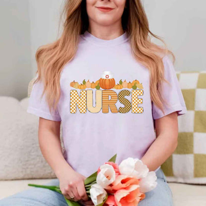 General Nurse Pumpkin Fall T-shirt