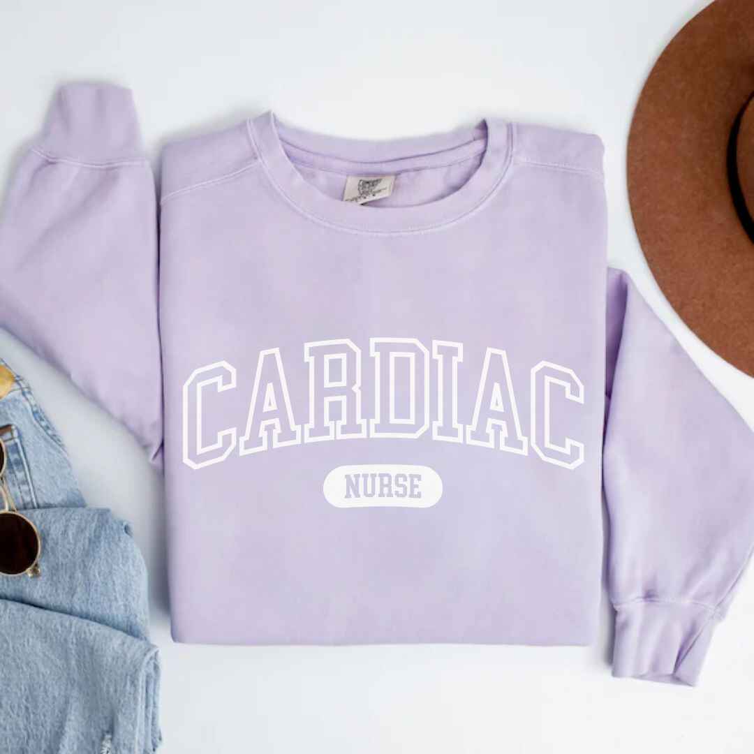 Cardiac Nurse College Sweatshirt