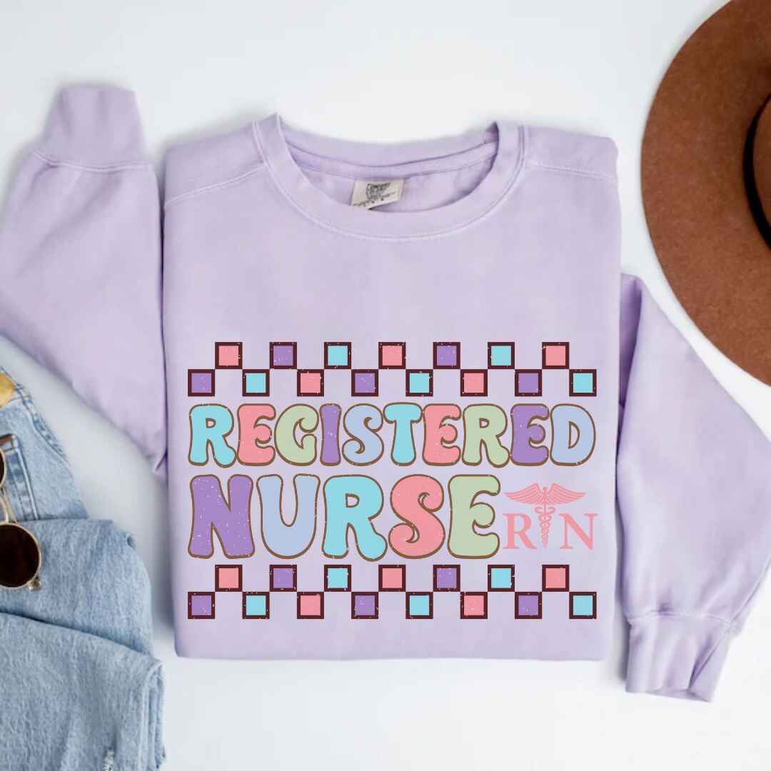 Registered Nurse Retro Sweatshirt