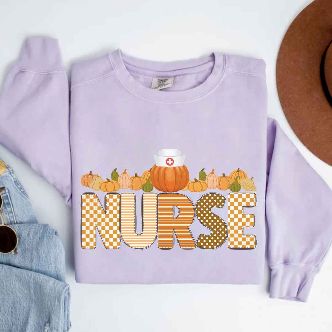 General Nurse Pumpkin Fall Sweatshirt