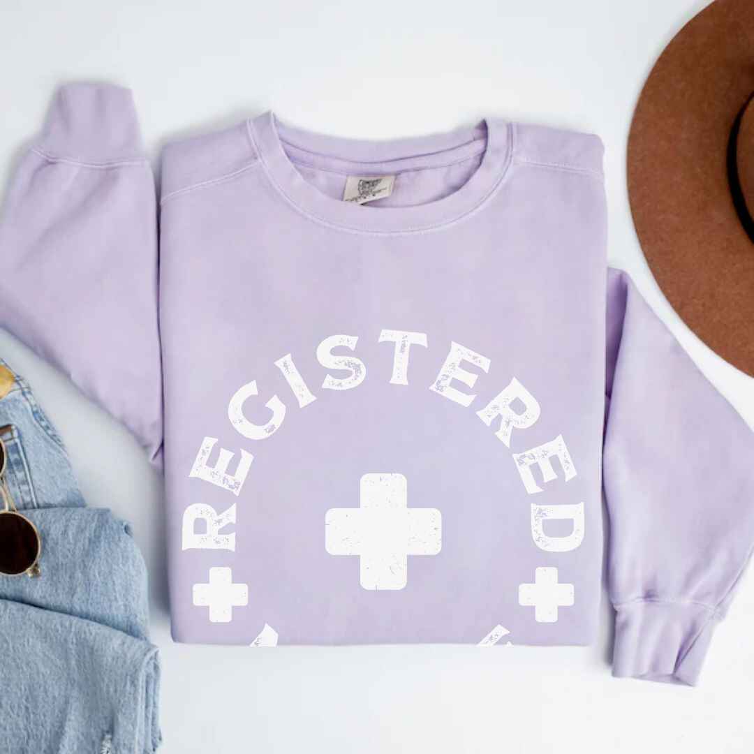 Rustic Registered Nurse Sweatshirt