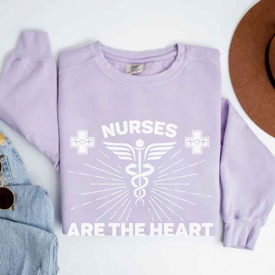 Nurses Are The Heart Of Healthcare Sweatshirt