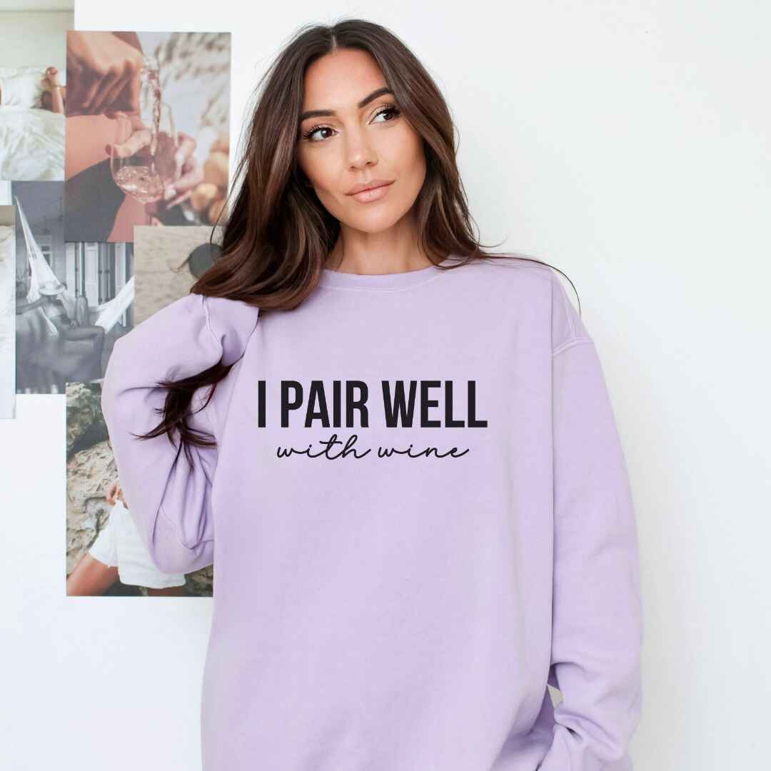 I Pair Well Sweatshirt