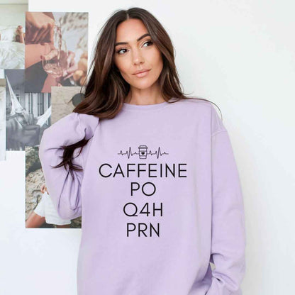 Caffeine, PO, Q4H, PRN Sweatshirt