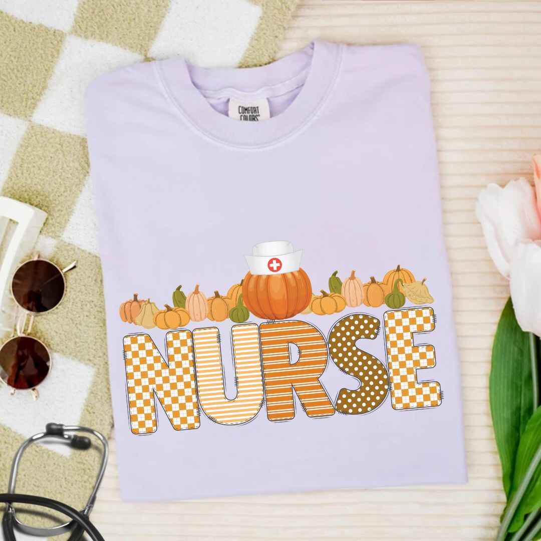 General Nurse Pumpkin Fall T-shirt