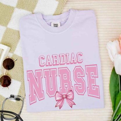 Cardiac Nurse College Coquette T-shirt