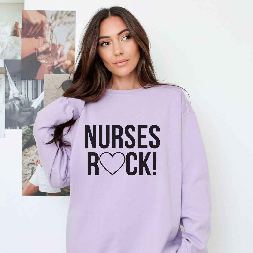 Nurses Rock Sweatshirt