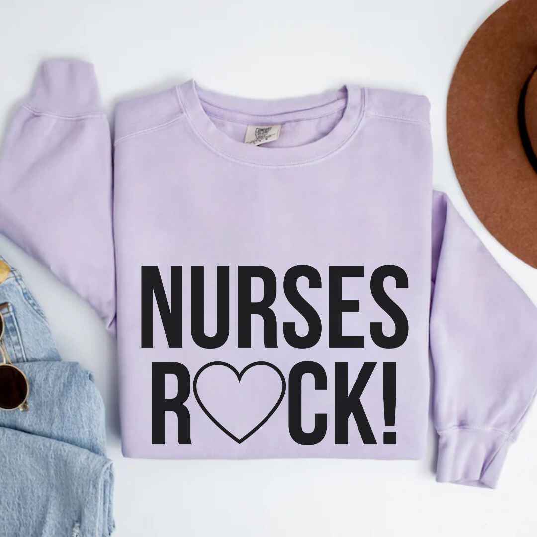 Nurses Rock Sweatshirt