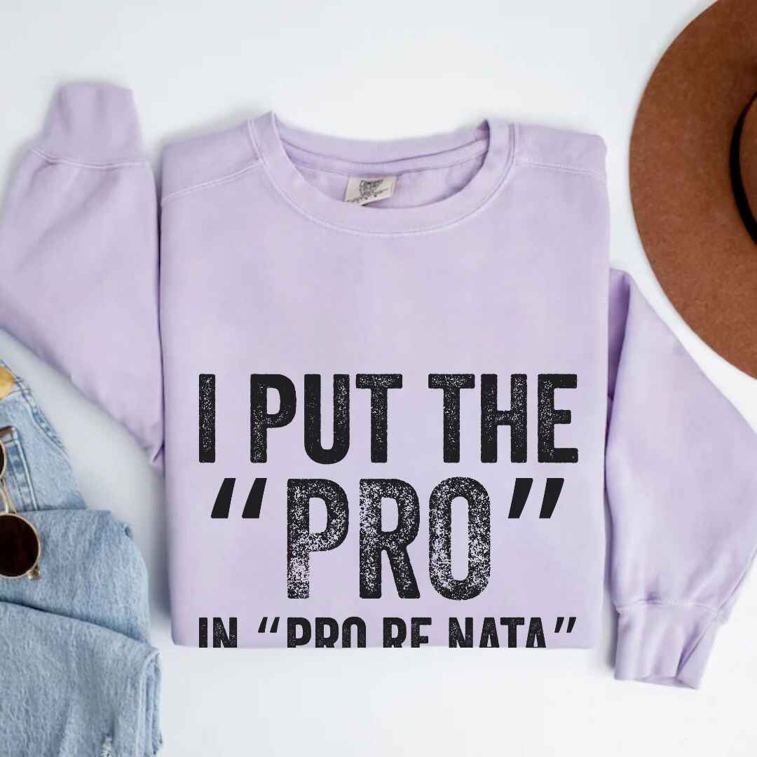 I Put The The Pro Sweatshirt