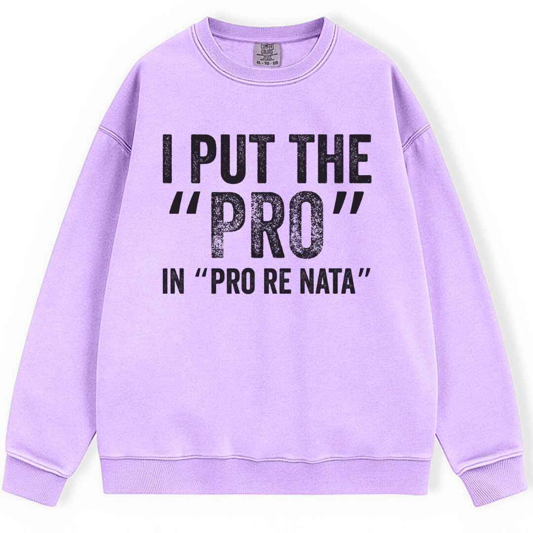 I Put The The Pro Sweatshirt