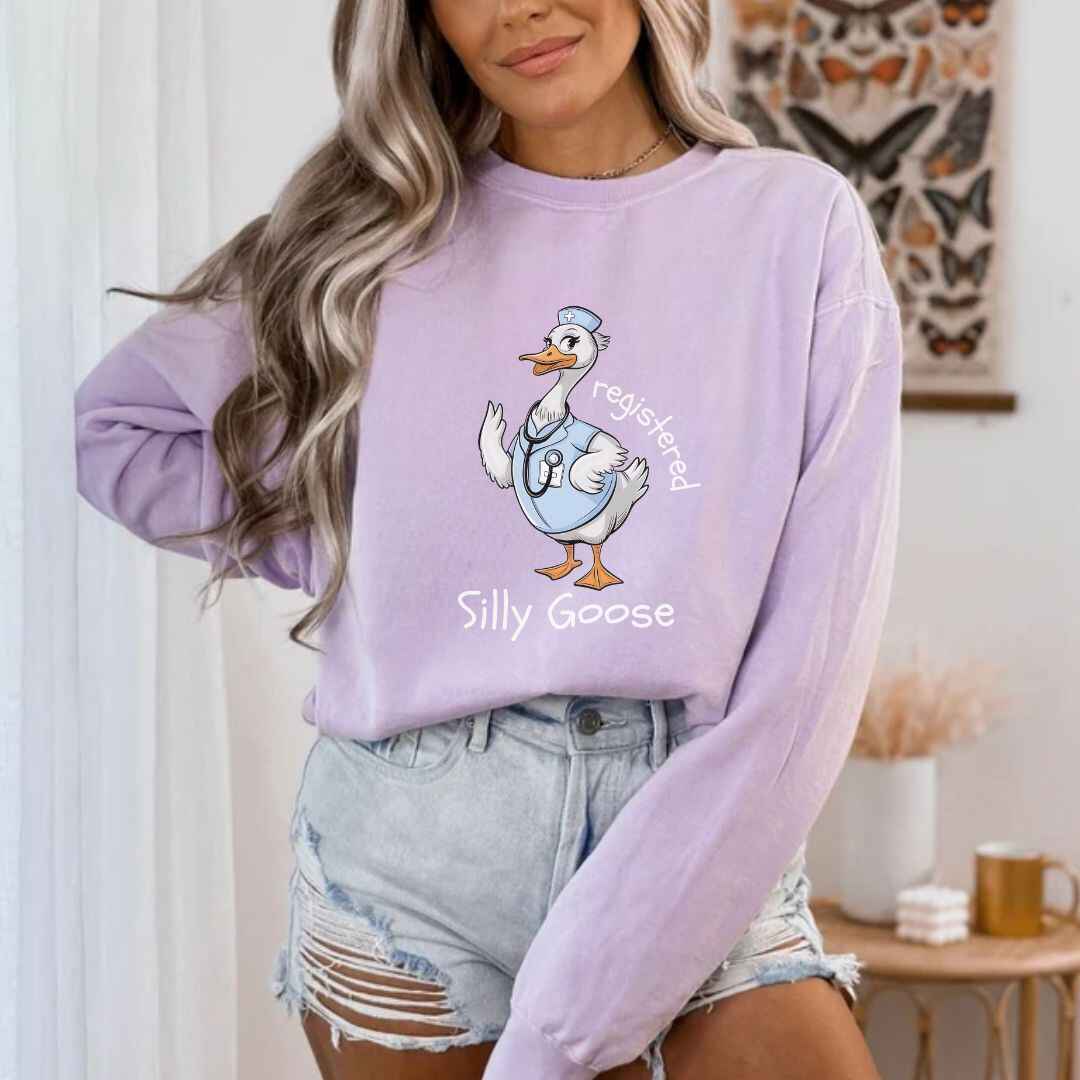 Registered Silly Goose Funny Sweatshirt