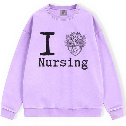 I Heart Nursing Sweatshirt