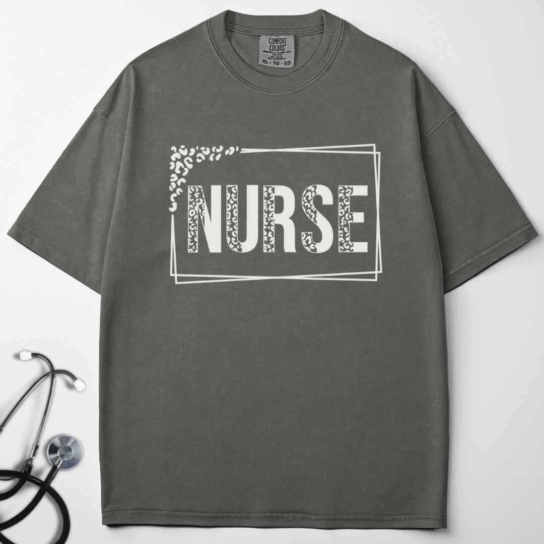 Nurse Leopard Print T-shirt
