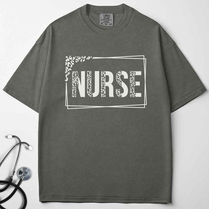 Nurse Leopard Print T-shirt