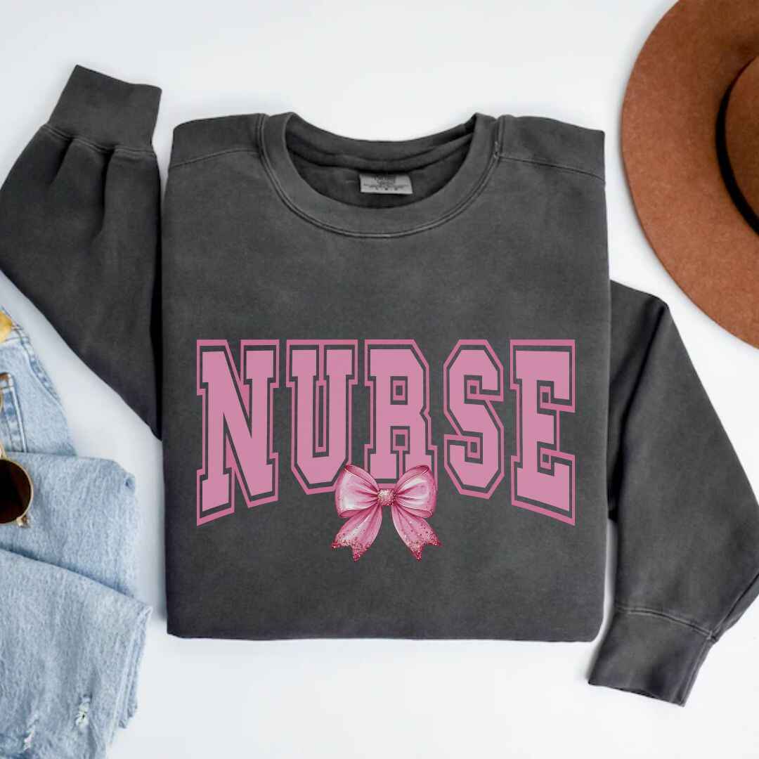 General Nurse College Coquette Sweatshirt