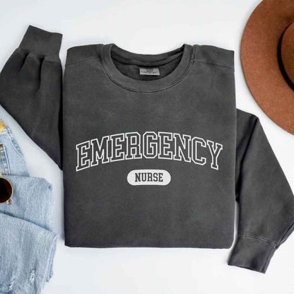 Emergency Nurse College Sweatshirt