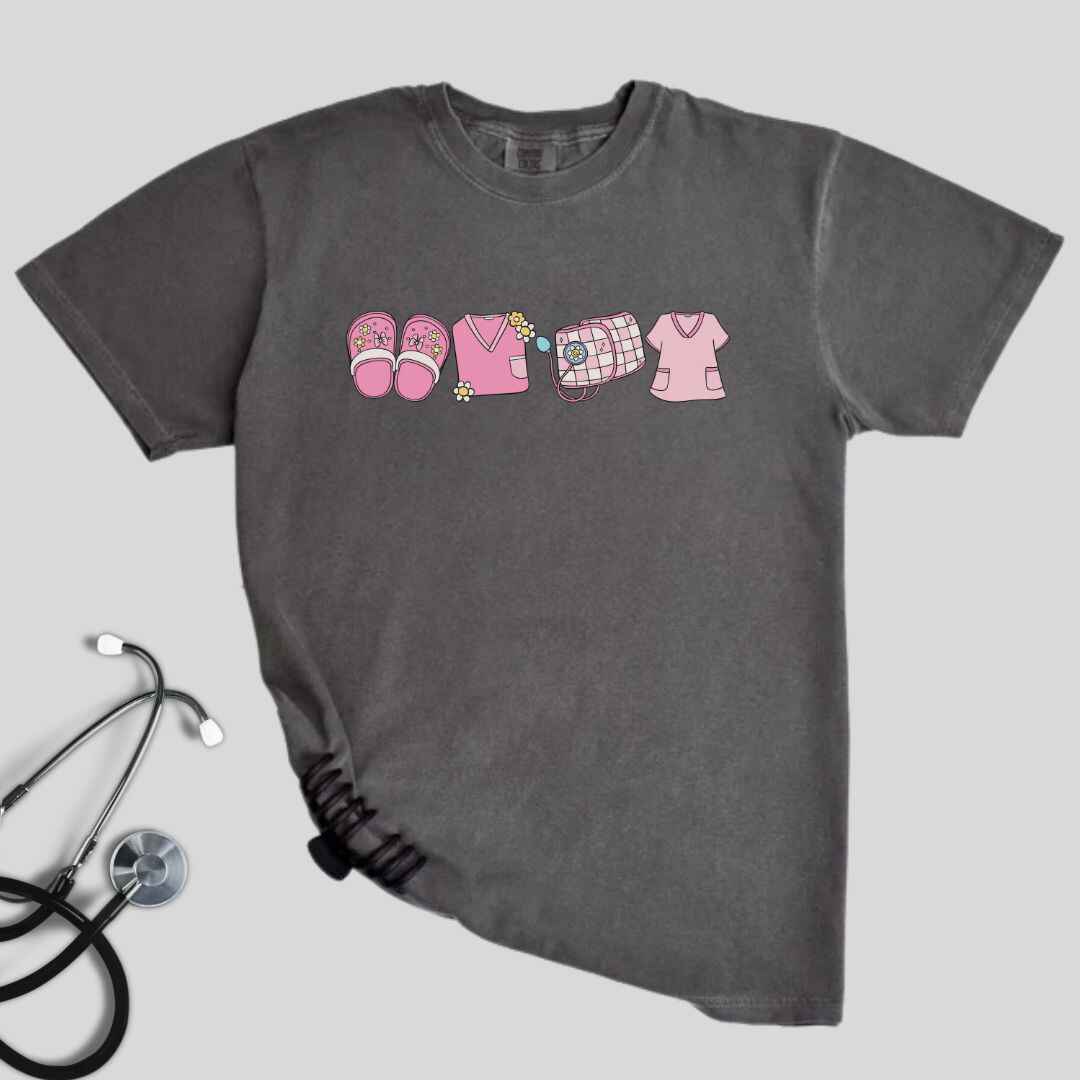 Nurse Minimalist Coquette T-shirt