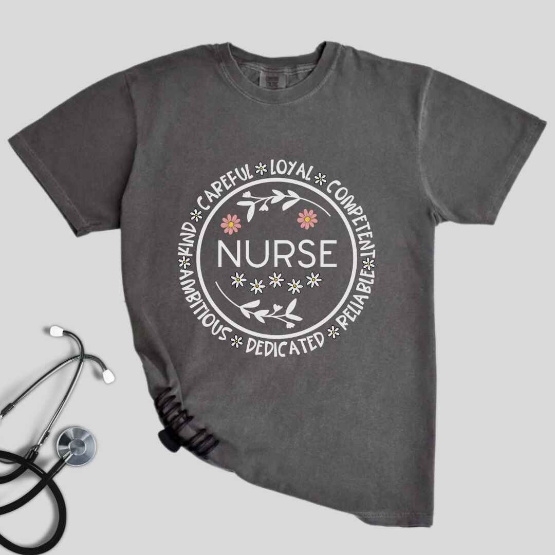 Careful, Loyal, Competent Nurse T-shirt