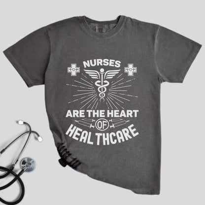 Nurses Are The Heart Of Healthcare T-shirt