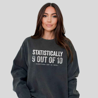 Injections In Vein Sweatshirt