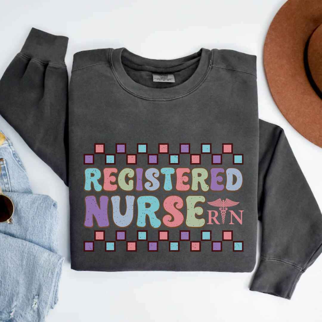 Registered Nurse Retro Sweatshirt