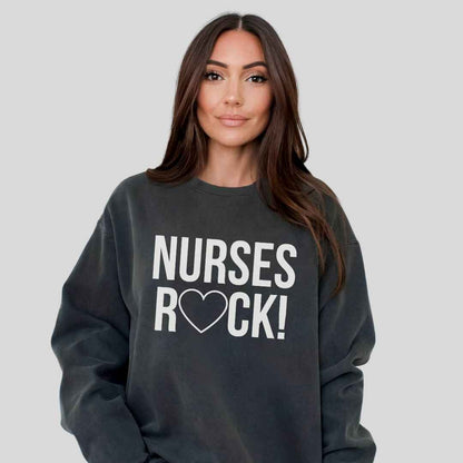 Nurses Rock Sweatshirt