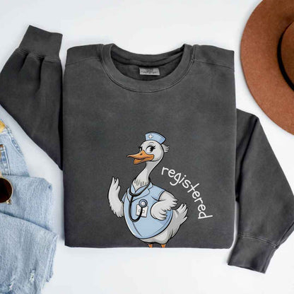 Registered Silly Goose Funny Sweatshirt