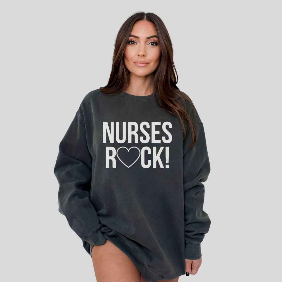 Nurses Rock Sweatshirt