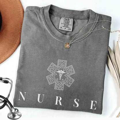 General Nurse Medical Sign Minimalist Nurse T-shirt