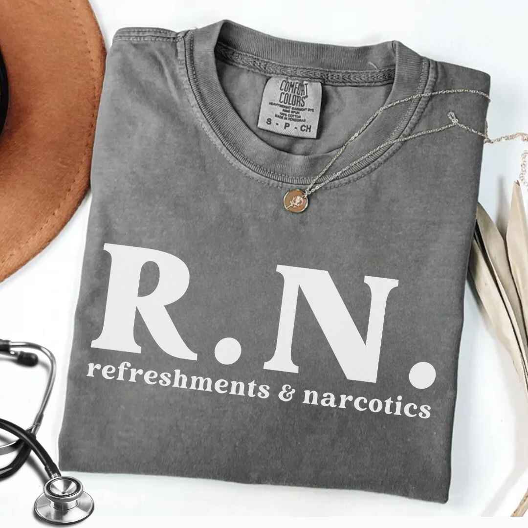 Refreshments & Narcotic Funny T-shirt