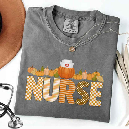 General Nurse Pumpkin Fall T-shirt