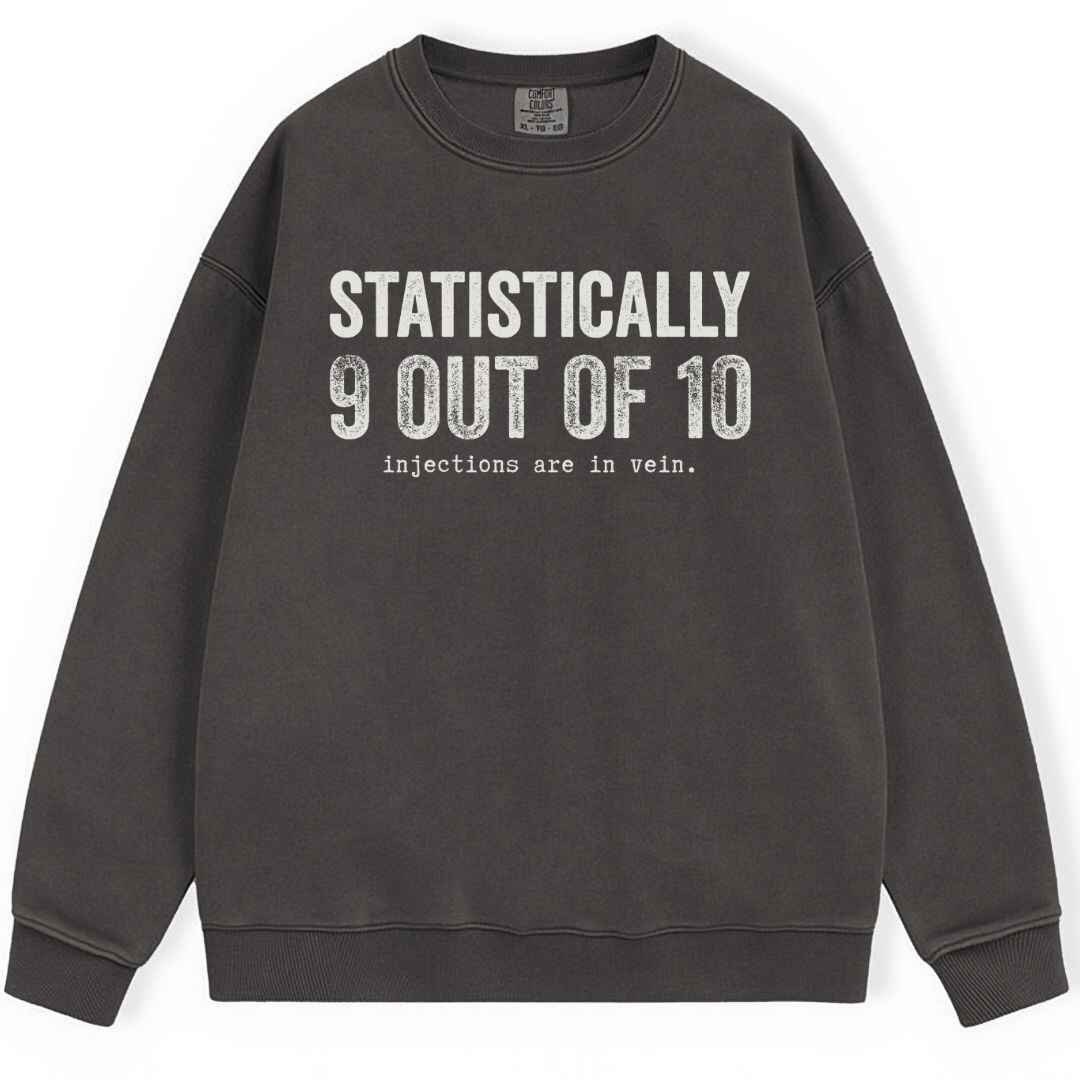 Injections In Vein Sweatshirt