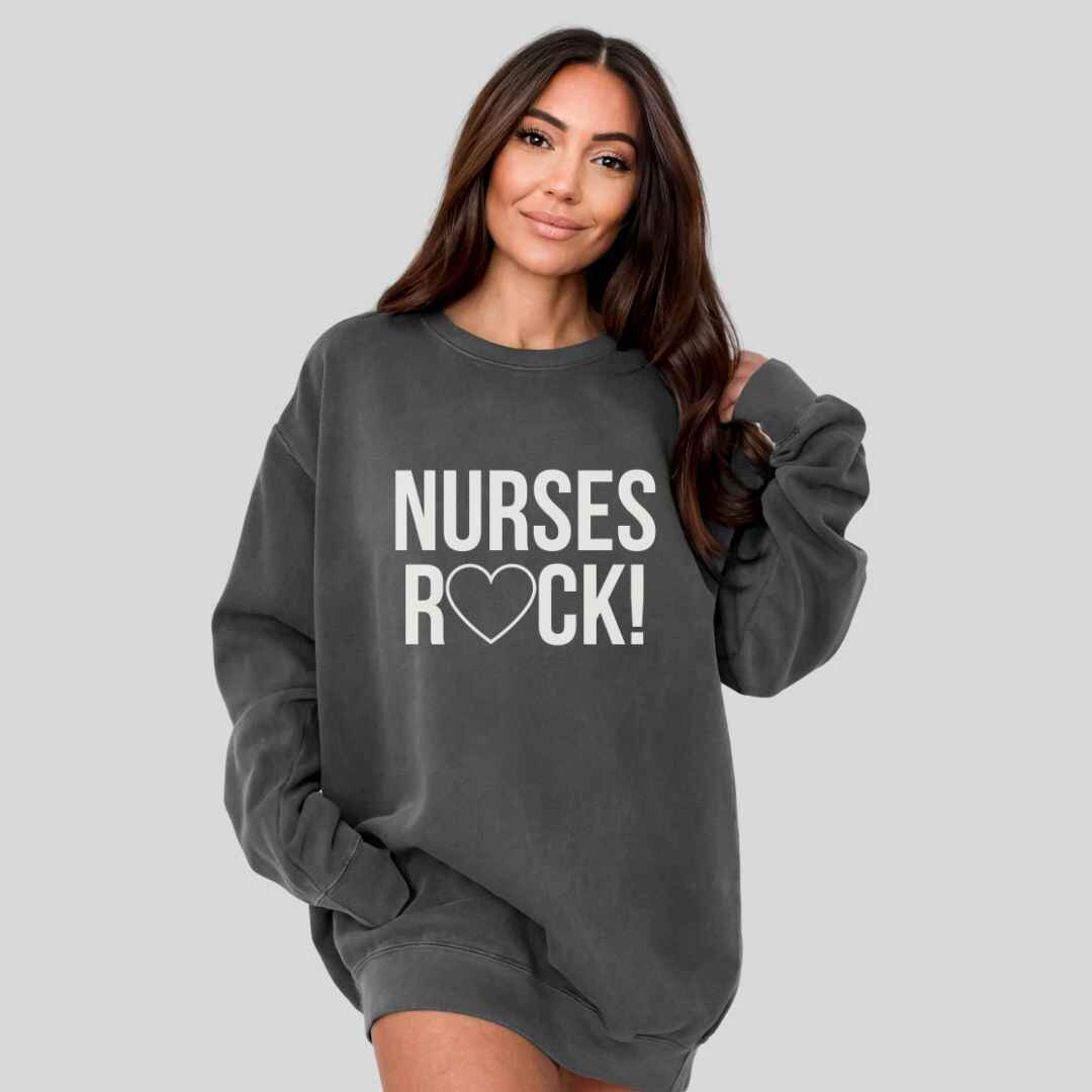 Nurses Rock Sweatshirt