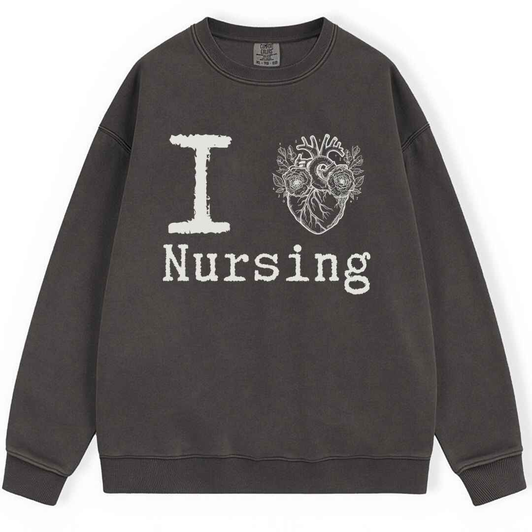 I Heart Nursing Sweatshirt