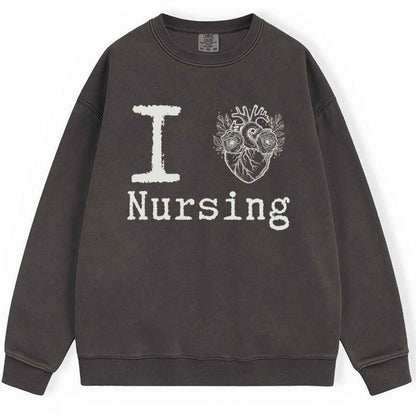 I Heart Nursing Sweatshirt