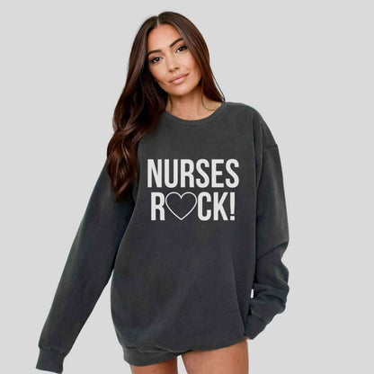 Nurses Rock Sweatshirt
