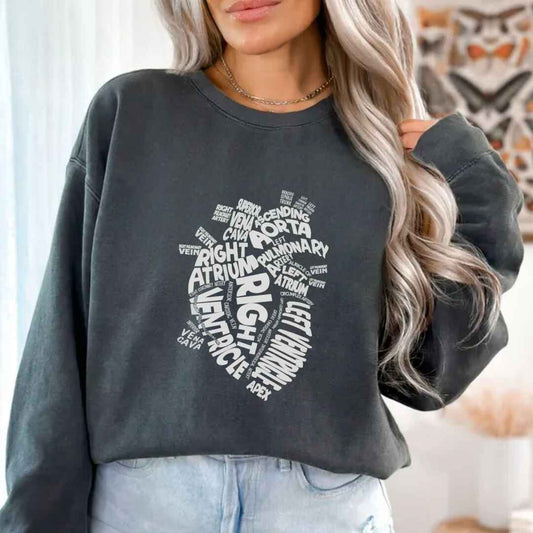 Heart Anatomy Sweatshirt