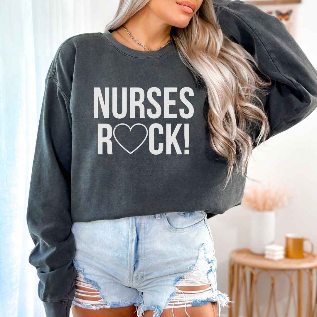 Nurses Rock Sweatshirt