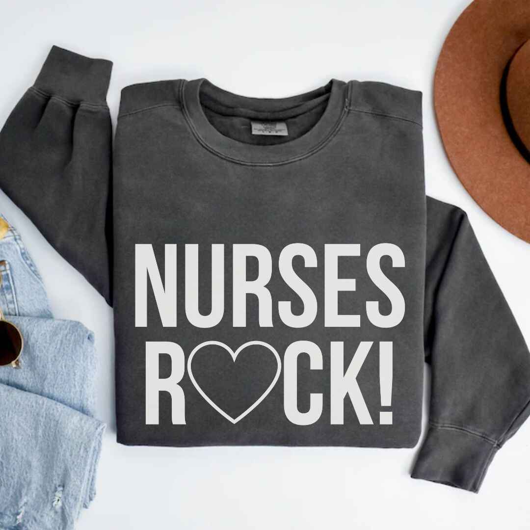 Nurses Rock Sweatshirt