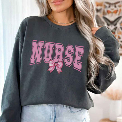 General Nurse College Coquette Sweatshirt