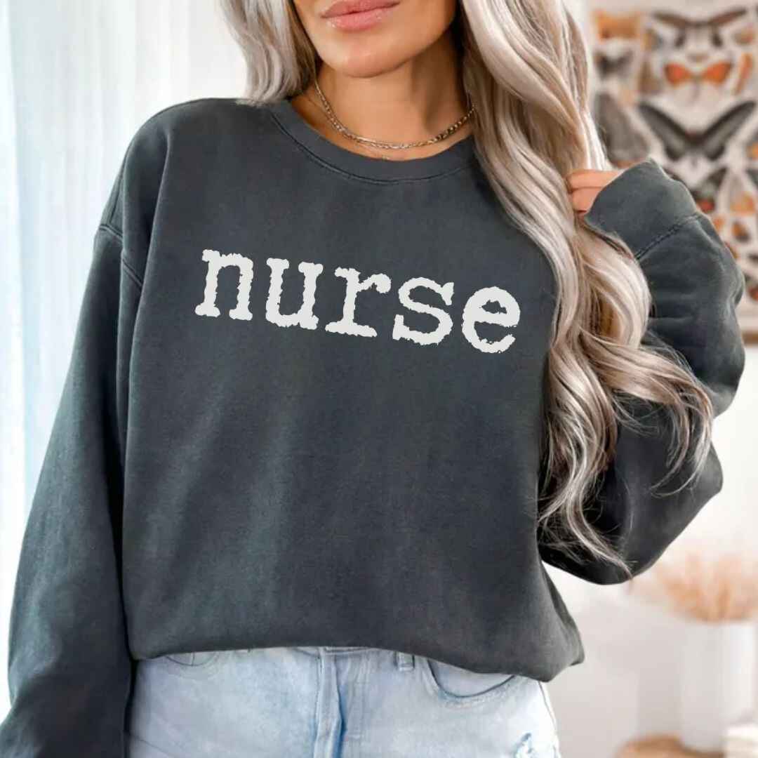 General Nurse Minimalist Nurse Sweatshirt