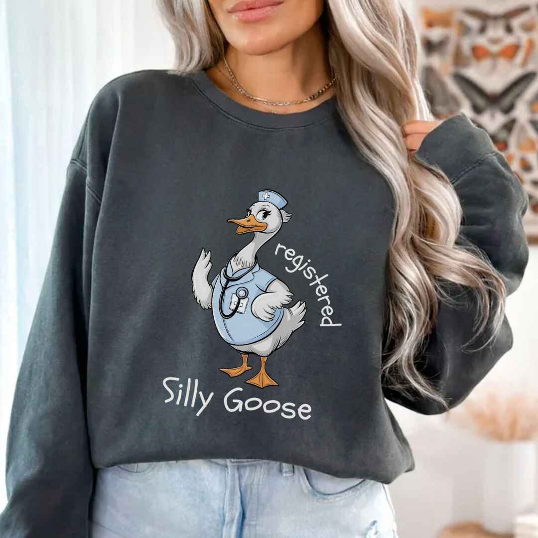 Registered Silly Goose Funny Sweatshirt