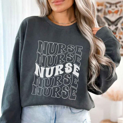 General Nurse Wavy Nurse Sweatshirt