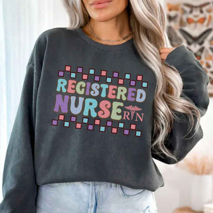 Registered Nurse Retro Sweatshirt