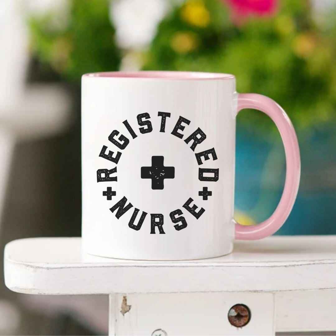 Rustic Registered Nurse Mug